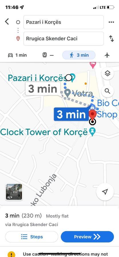 Tradicional Bazaar Home Korce Bagian luar foto